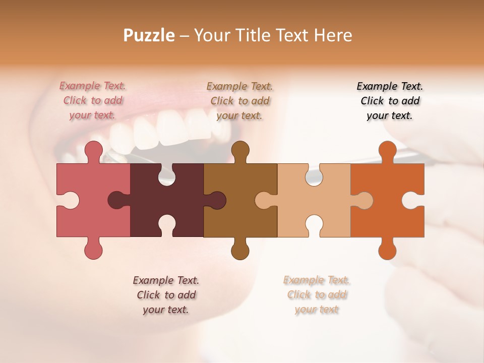 Dentist Clinical Stomatology PowerPoint Template