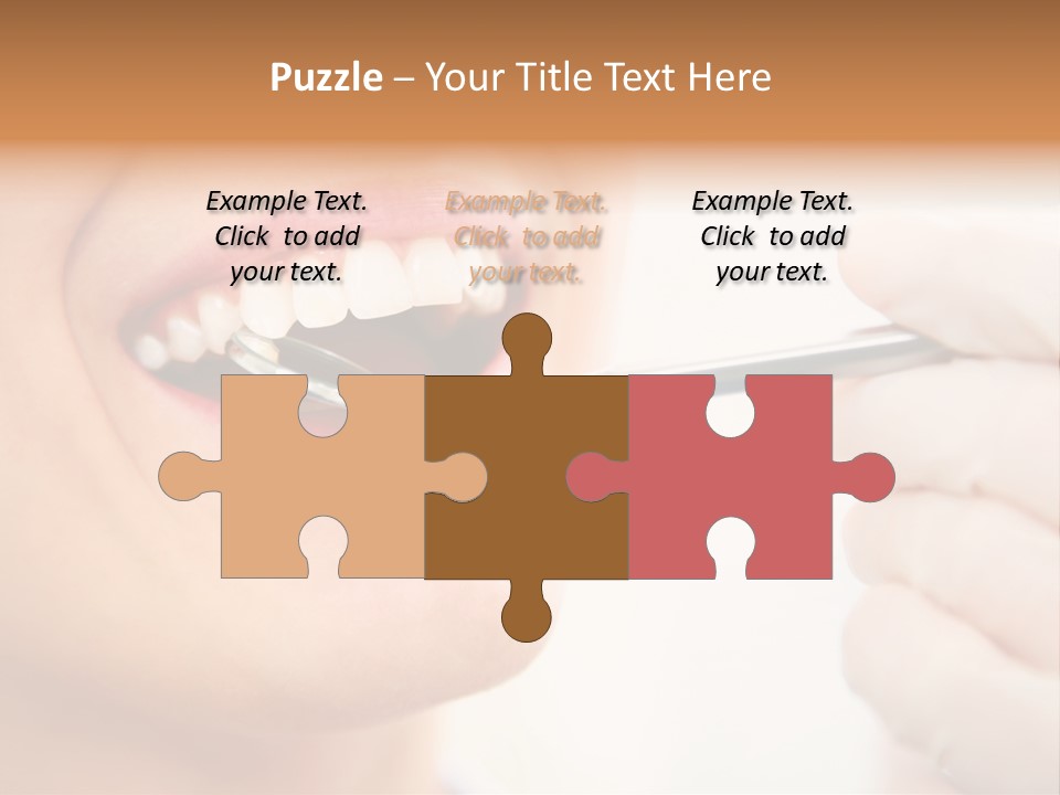 Dentist Clinical Stomatology PowerPoint Template