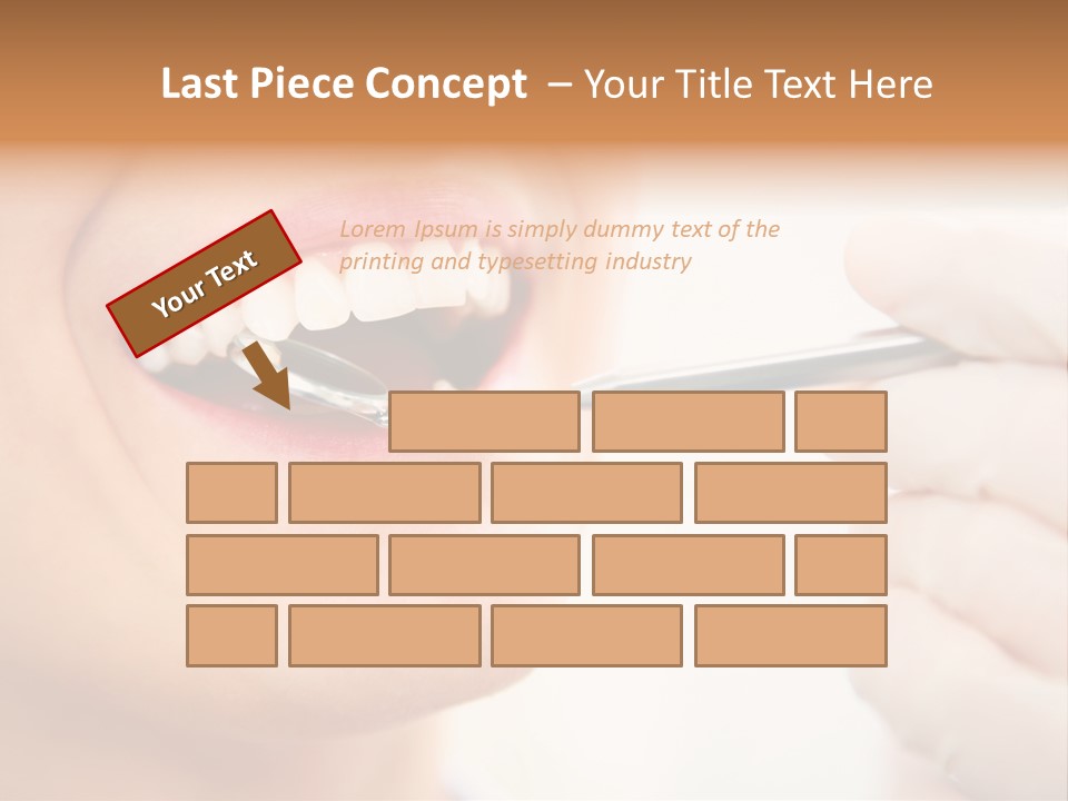 Dentist Clinical Stomatology PowerPoint Template