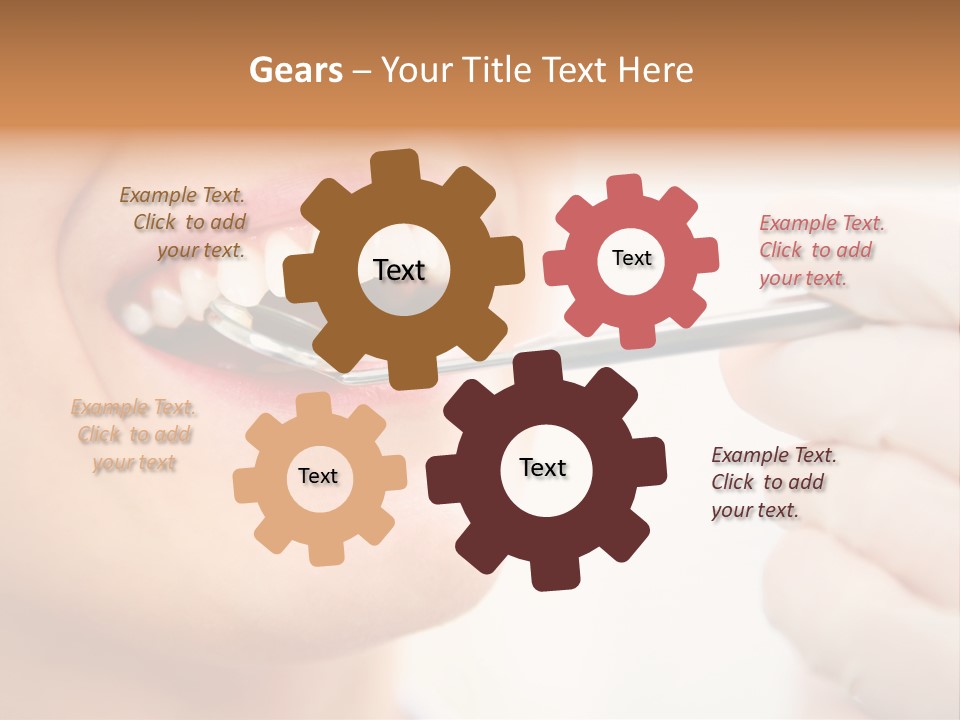Dentist Clinical Stomatology PowerPoint Template