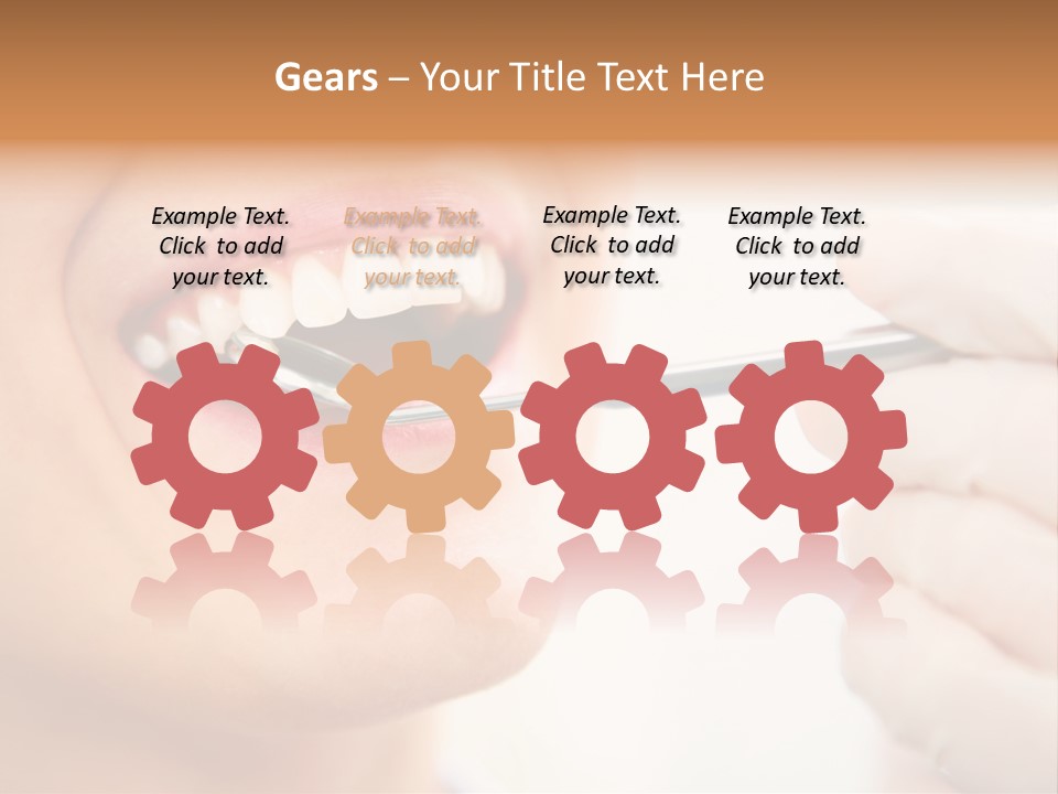 Dentist Clinical Stomatology PowerPoint Template