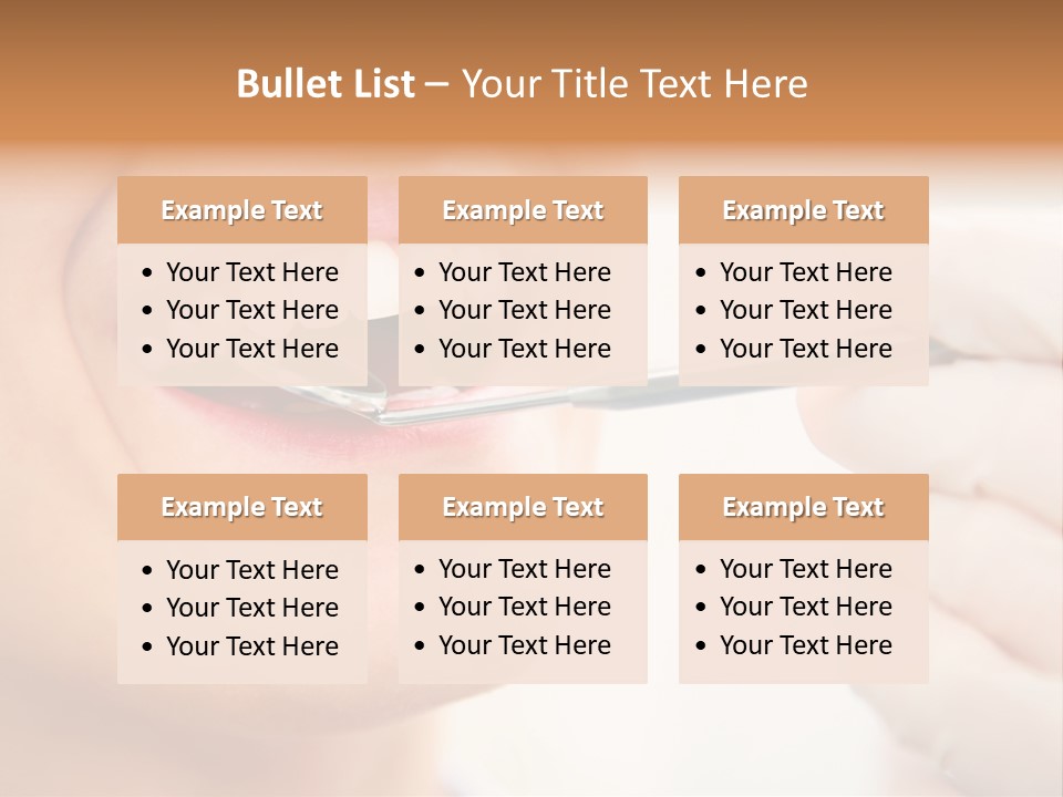 Dentist Clinical Stomatology PowerPoint Template