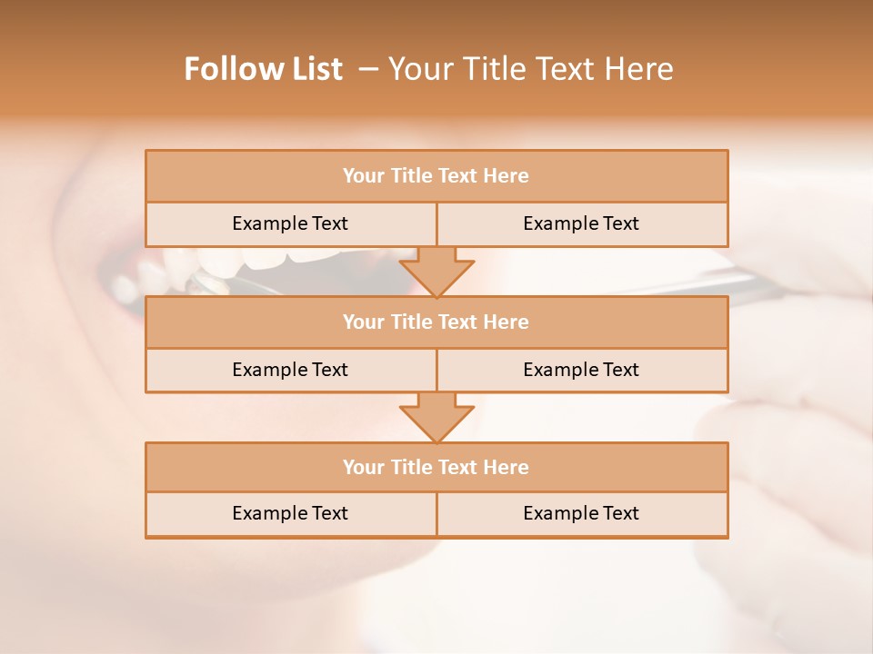 Dentist Clinical Stomatology PowerPoint Template