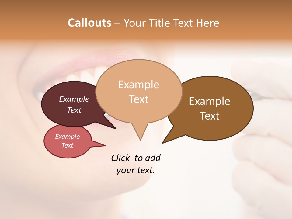 Dentist Clinical Stomatology PowerPoint Template