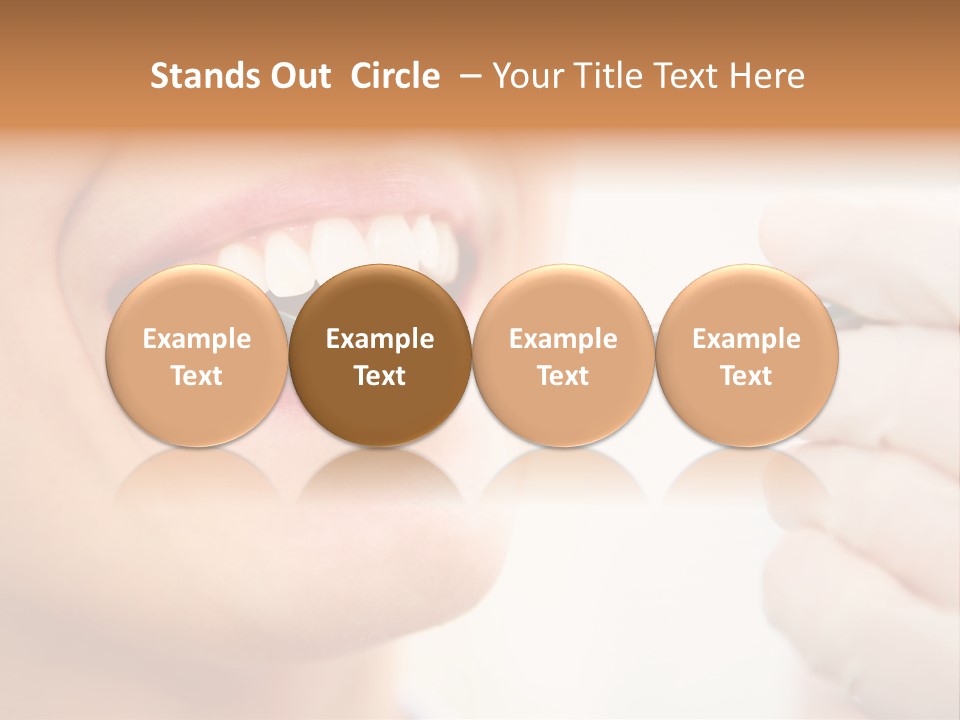 Dentist Clinical Stomatology PowerPoint Template