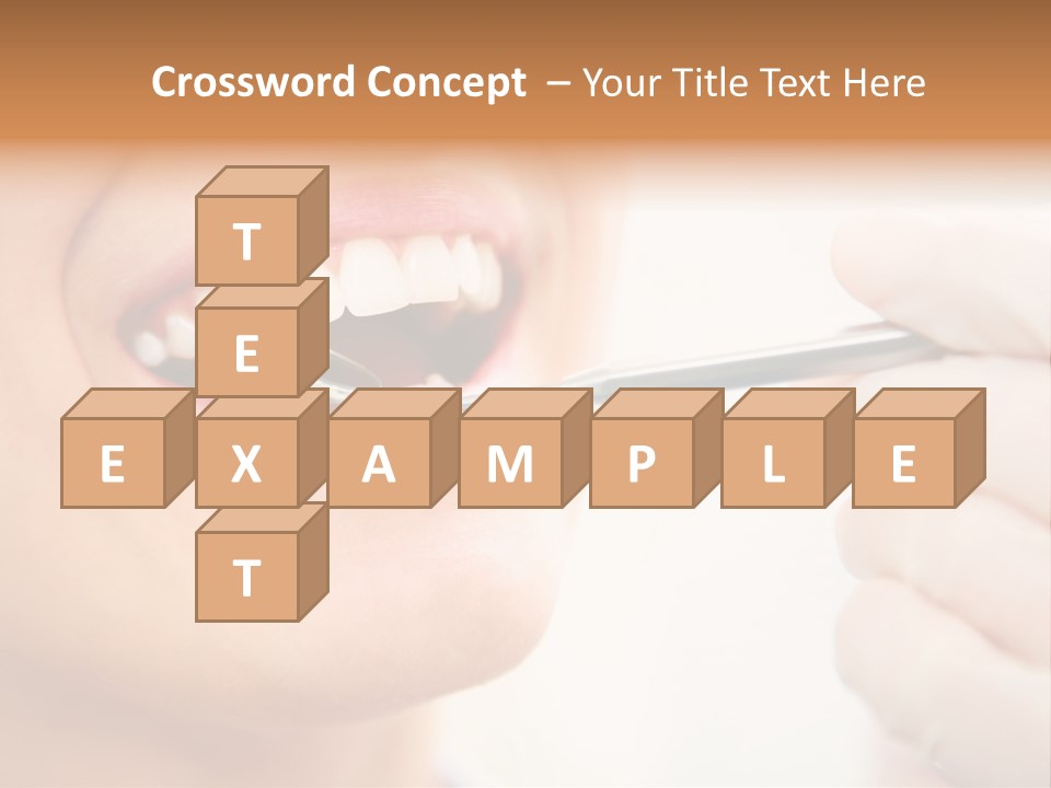 Dentist Clinical Stomatology PowerPoint Template