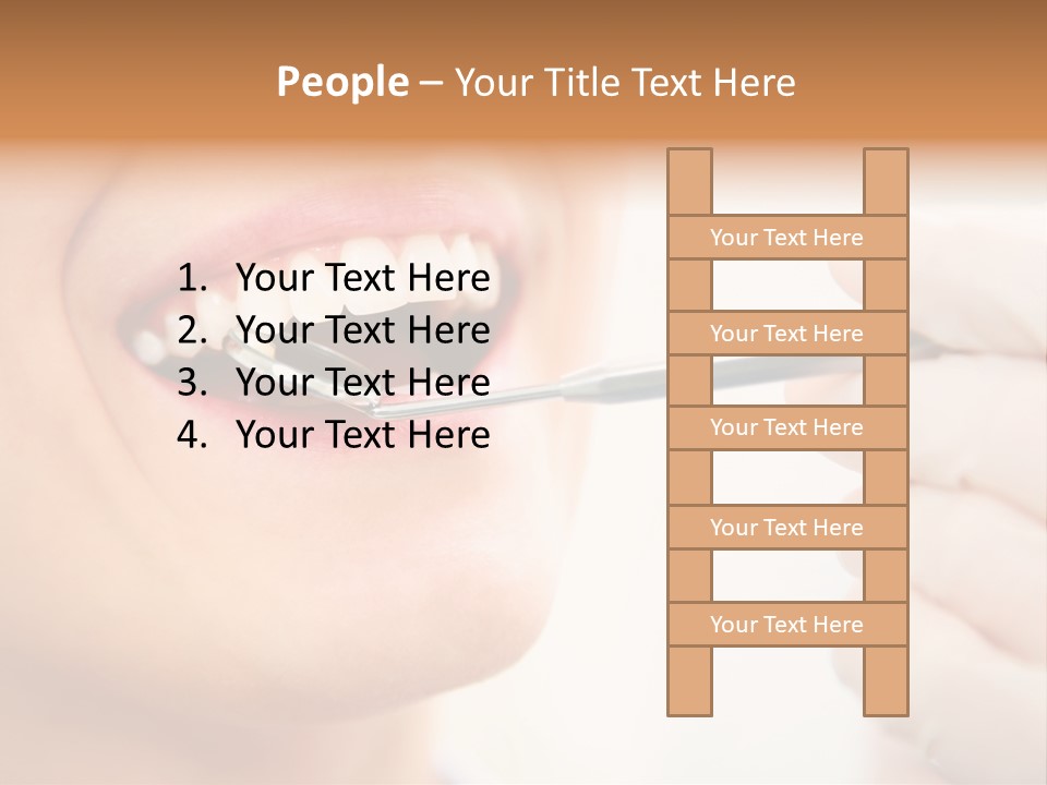 Dentist Clinical Stomatology PowerPoint Template
