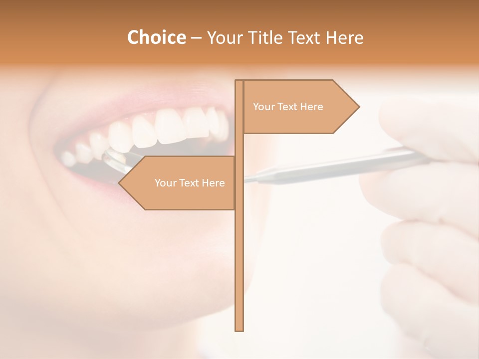 Dentist Clinical Stomatology PowerPoint Template