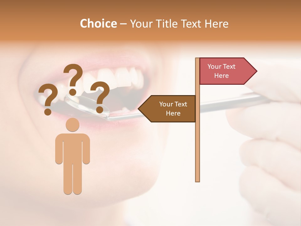 Dentist Clinical Stomatology PowerPoint Template