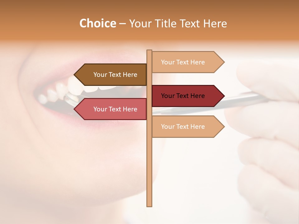 Dentist Clinical Stomatology PowerPoint Template