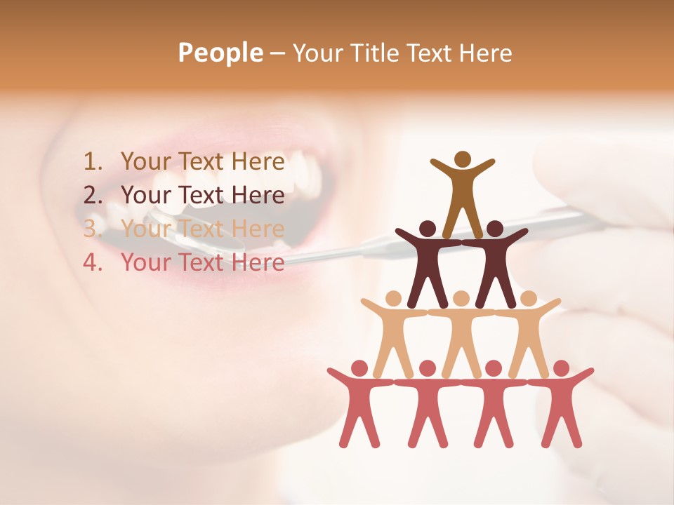 Dentist Clinical Stomatology PowerPoint Template