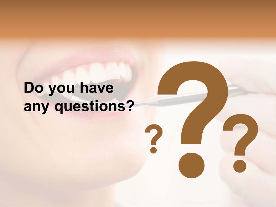 Dentist Clinical Stomatology PowerPoint Template