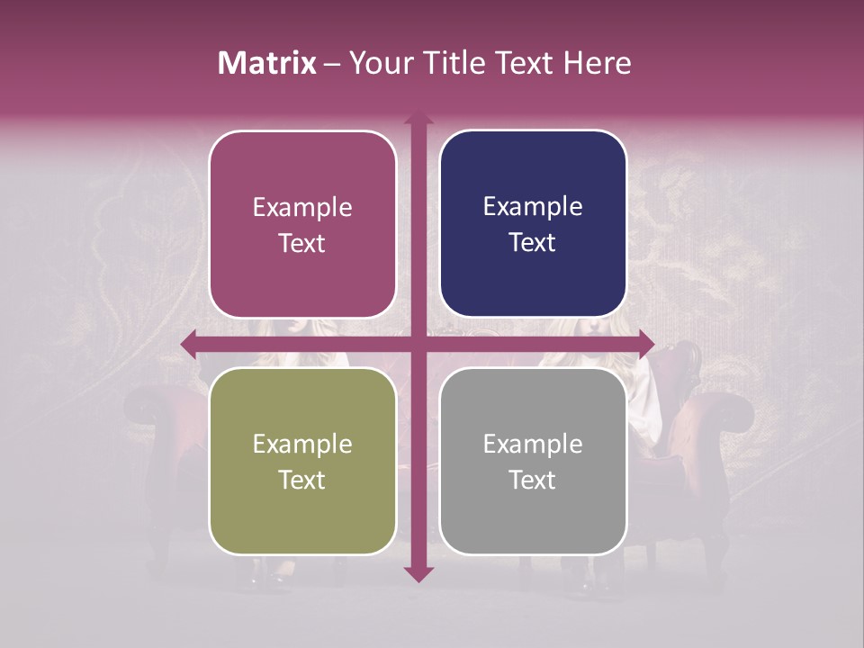 Furniture Beauty Family PowerPoint Template