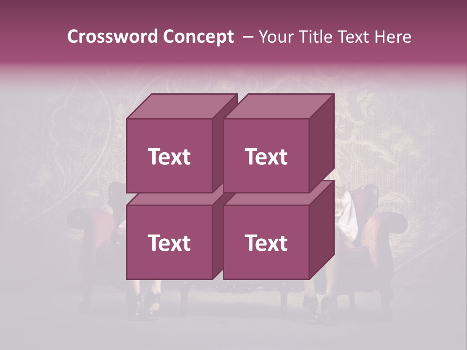 Furniture Beauty Family PowerPoint Template