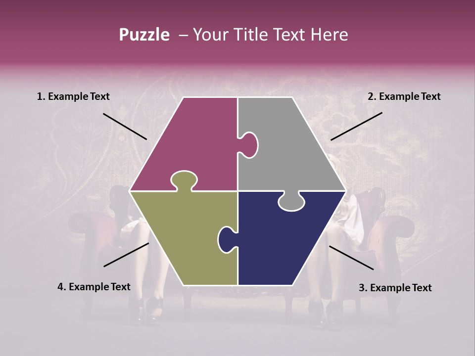 Furniture Beauty Family PowerPoint Template