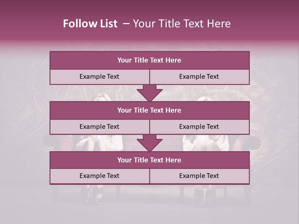 Furniture Beauty Family PowerPoint Template