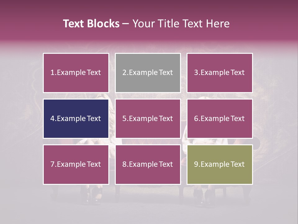 Furniture Beauty Family PowerPoint Template