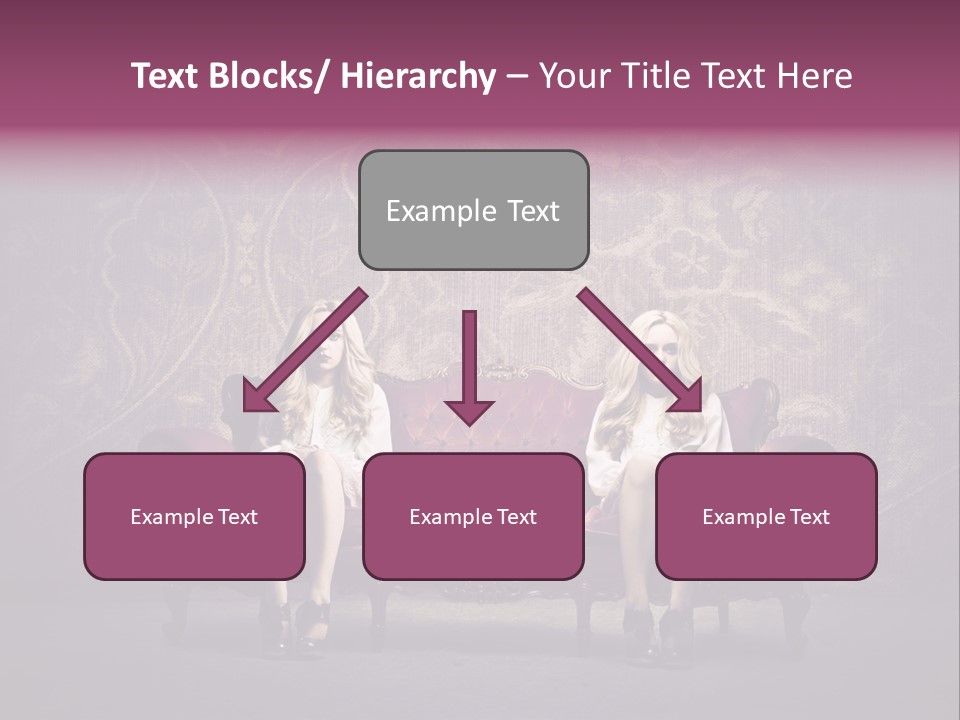 Furniture Beauty Family PowerPoint Template