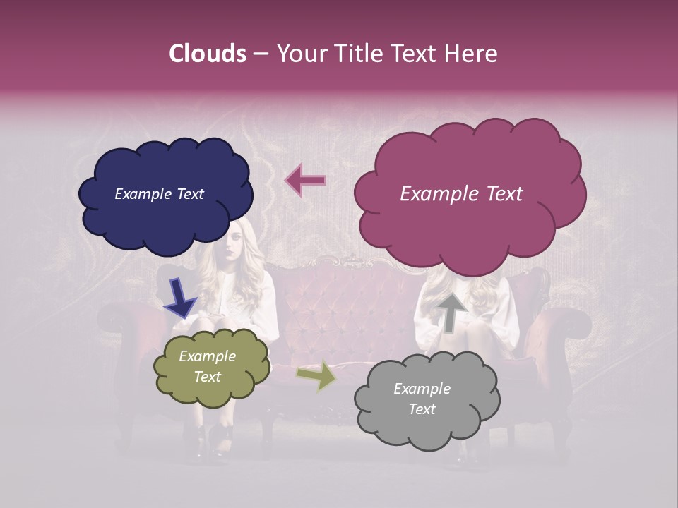 Furniture Beauty Family PowerPoint Template