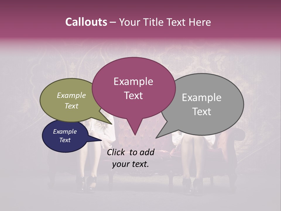 Furniture Beauty Family PowerPoint Template