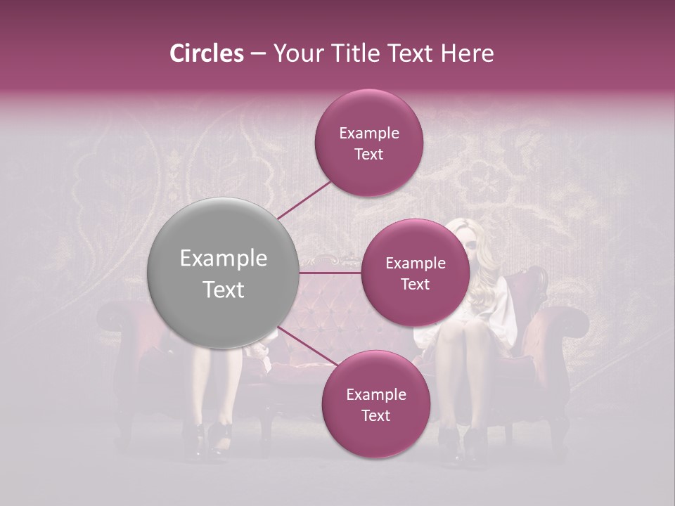 Furniture Beauty Family PowerPoint Template