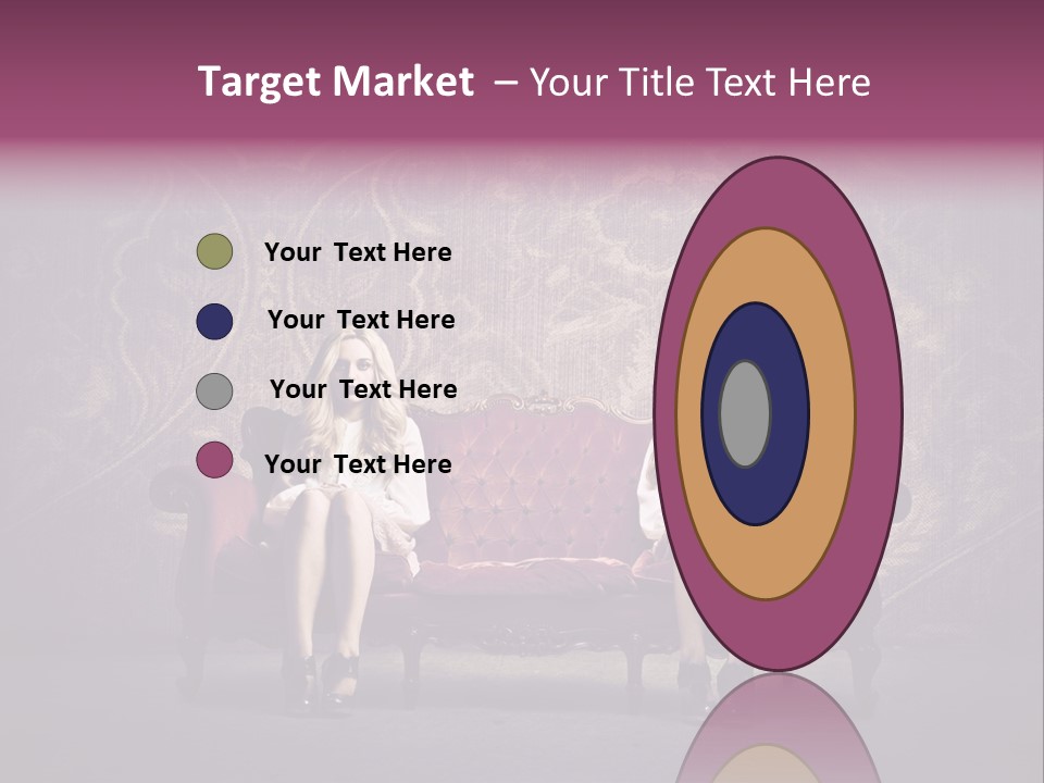 Furniture Beauty Family PowerPoint Template