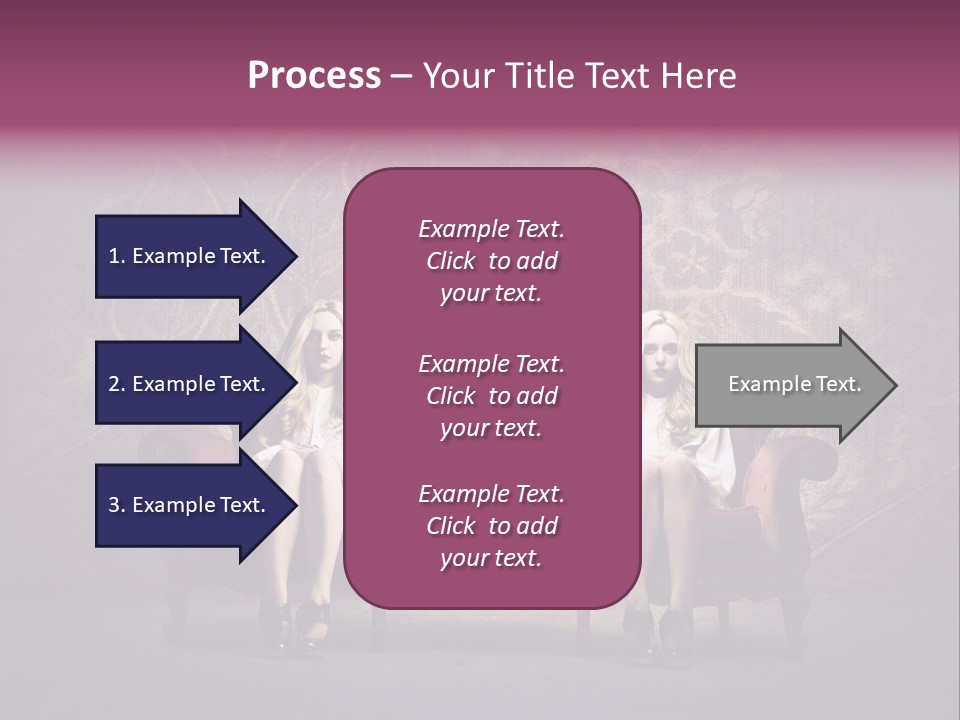 Furniture Beauty Family PowerPoint Template