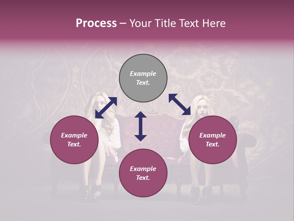 Furniture Beauty Family PowerPoint Template