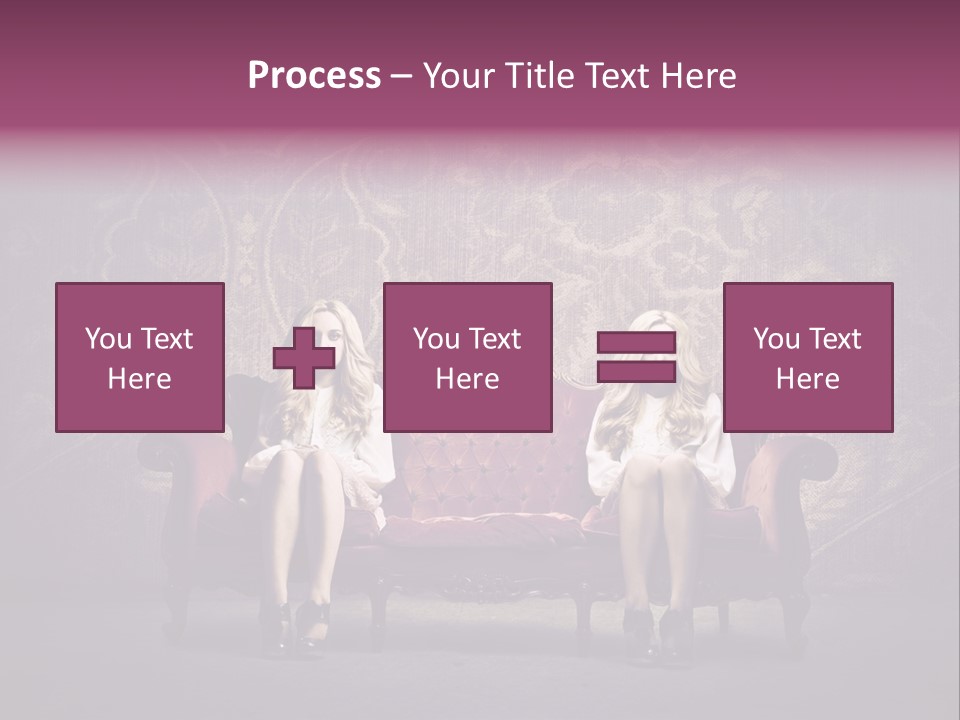 Furniture Beauty Family PowerPoint Template