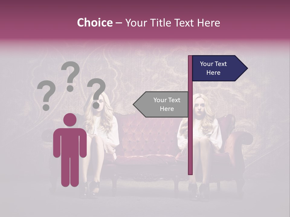 Furniture Beauty Family PowerPoint Template