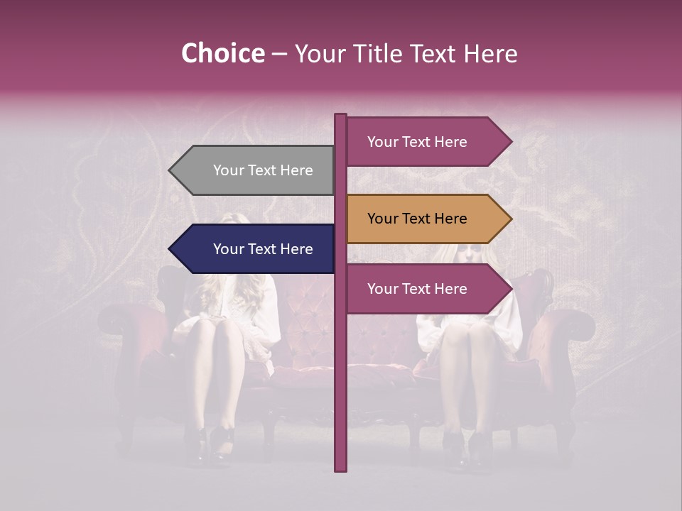 Furniture Beauty Family PowerPoint Template