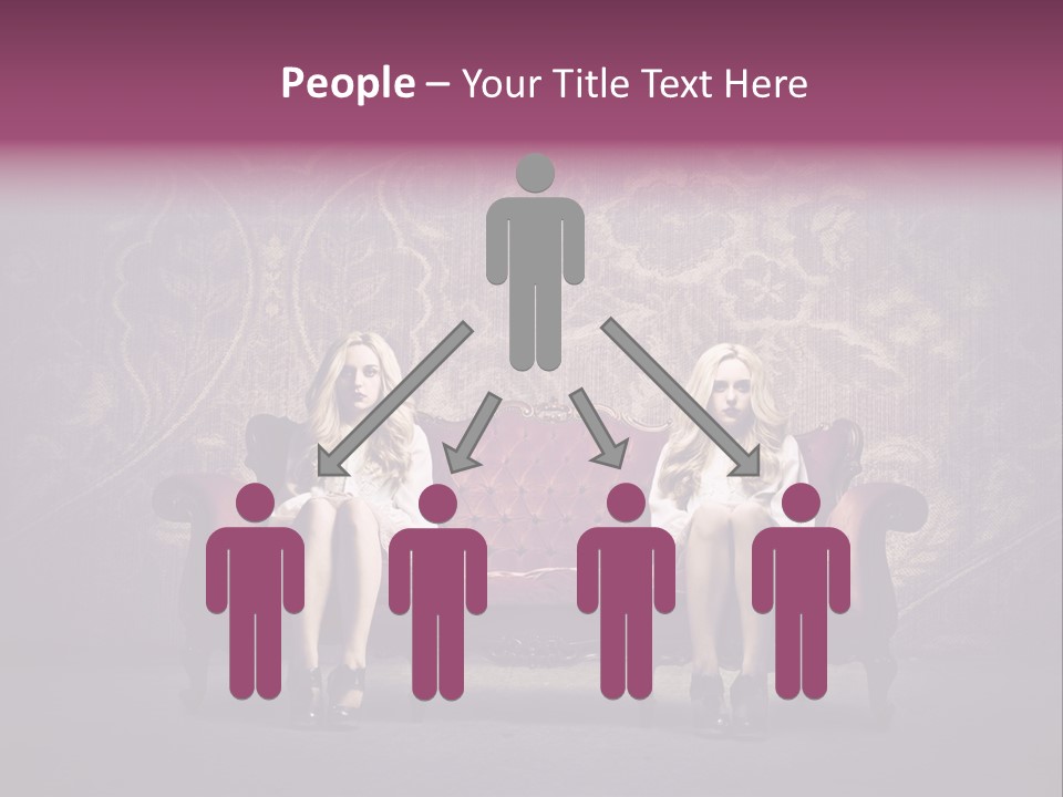 Furniture Beauty Family PowerPoint Template