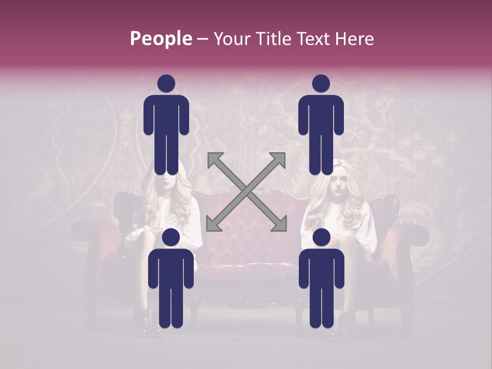 Furniture Beauty Family PowerPoint Template