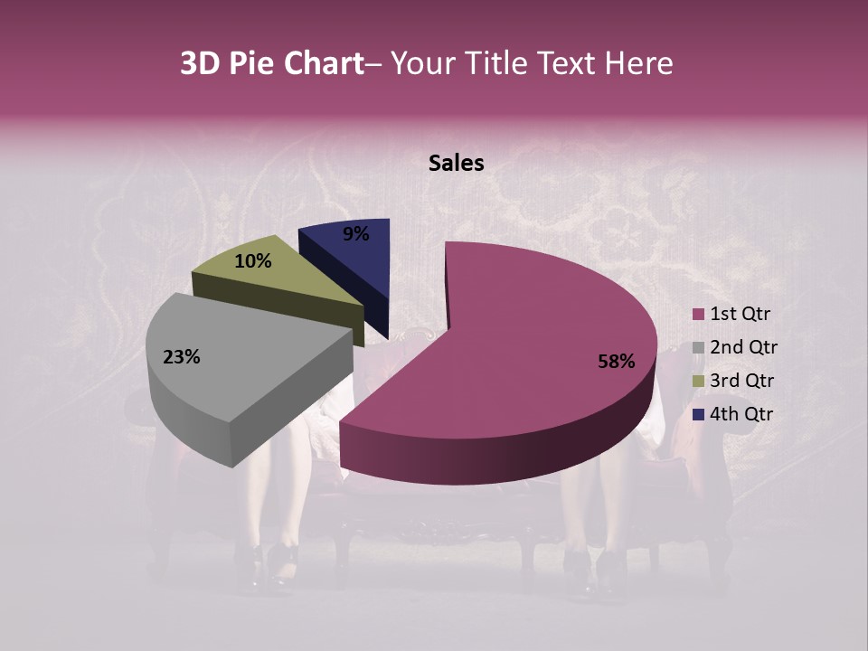 Furniture Beauty Family PowerPoint Template