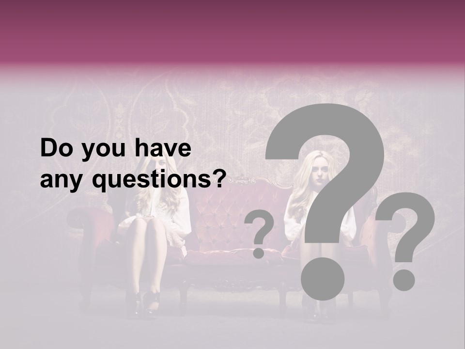 Furniture Beauty Family PowerPoint Template