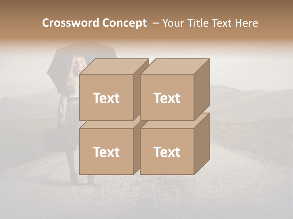 Profile Fashion Look PowerPoint Template