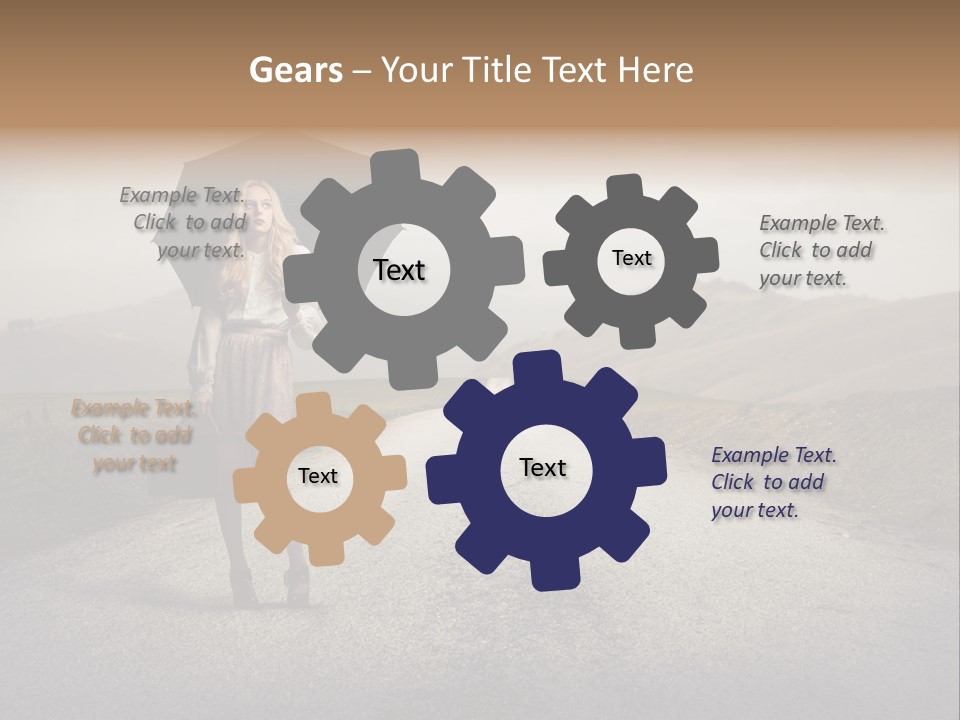 Profile Fashion Look PowerPoint Template