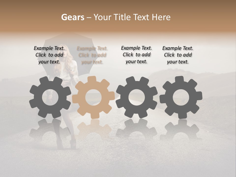 Profile Fashion Look PowerPoint Template