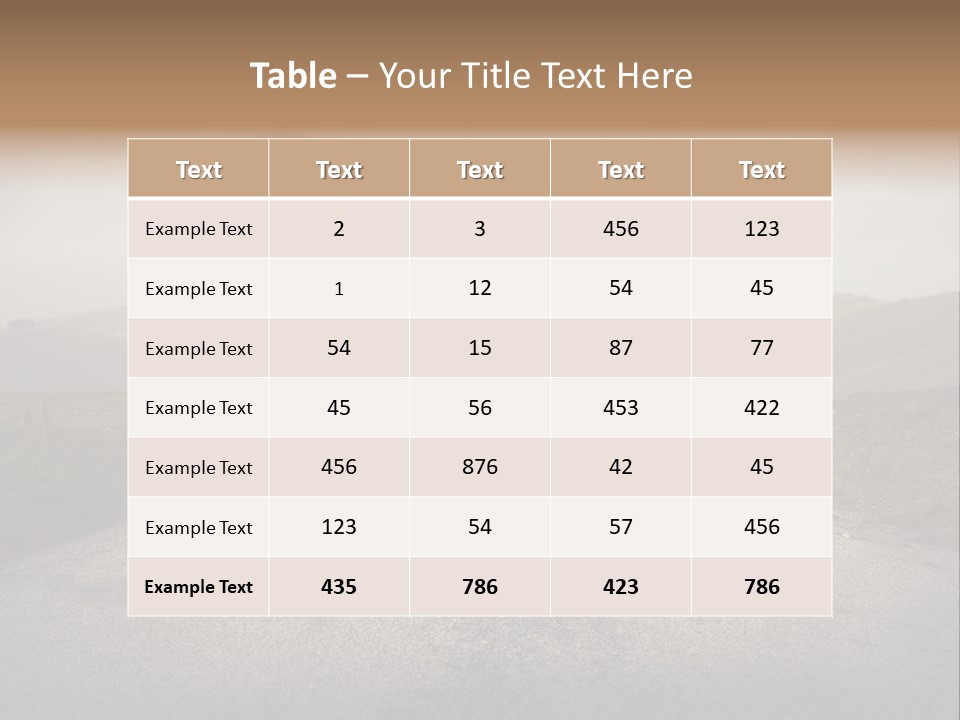 Profile Fashion Look PowerPoint Template