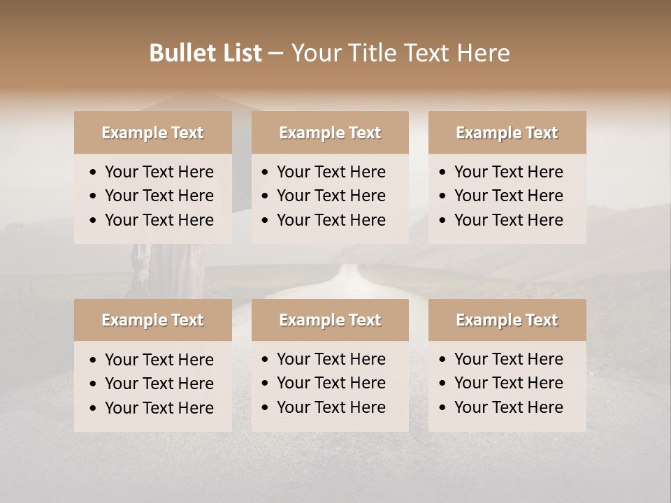 Profile Fashion Look PowerPoint Template