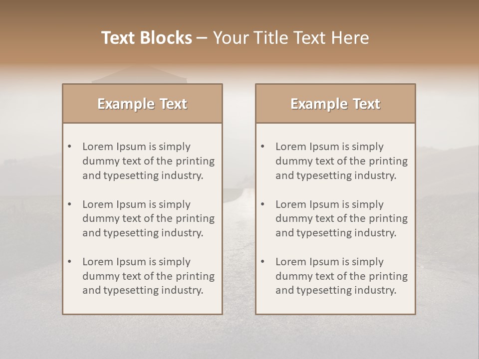Profile Fashion Look PowerPoint Template