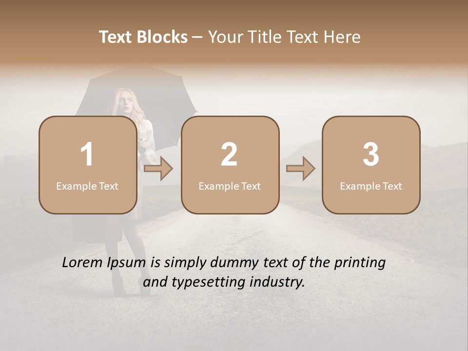 Profile Fashion Look PowerPoint Template