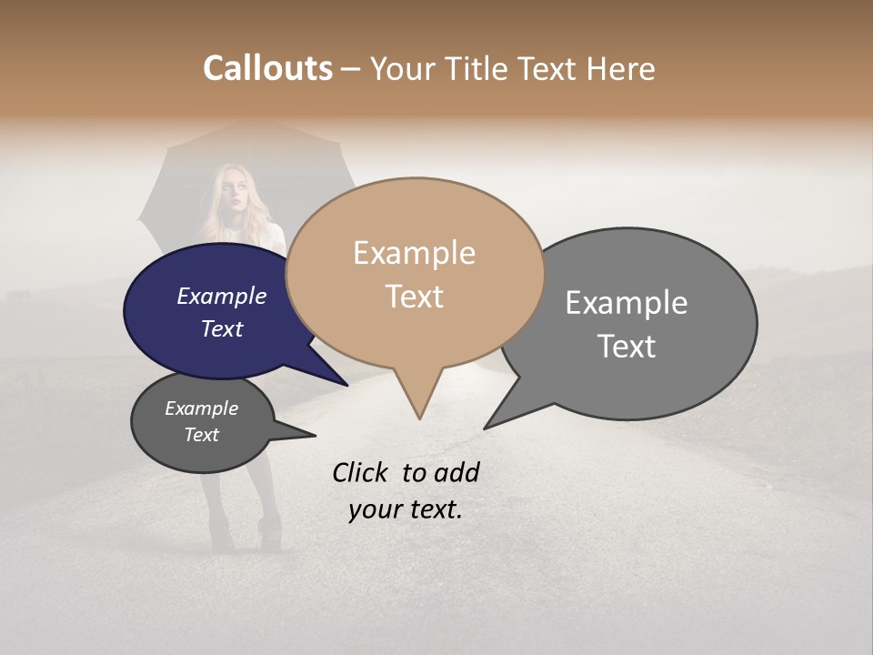 Profile Fashion Look PowerPoint Template