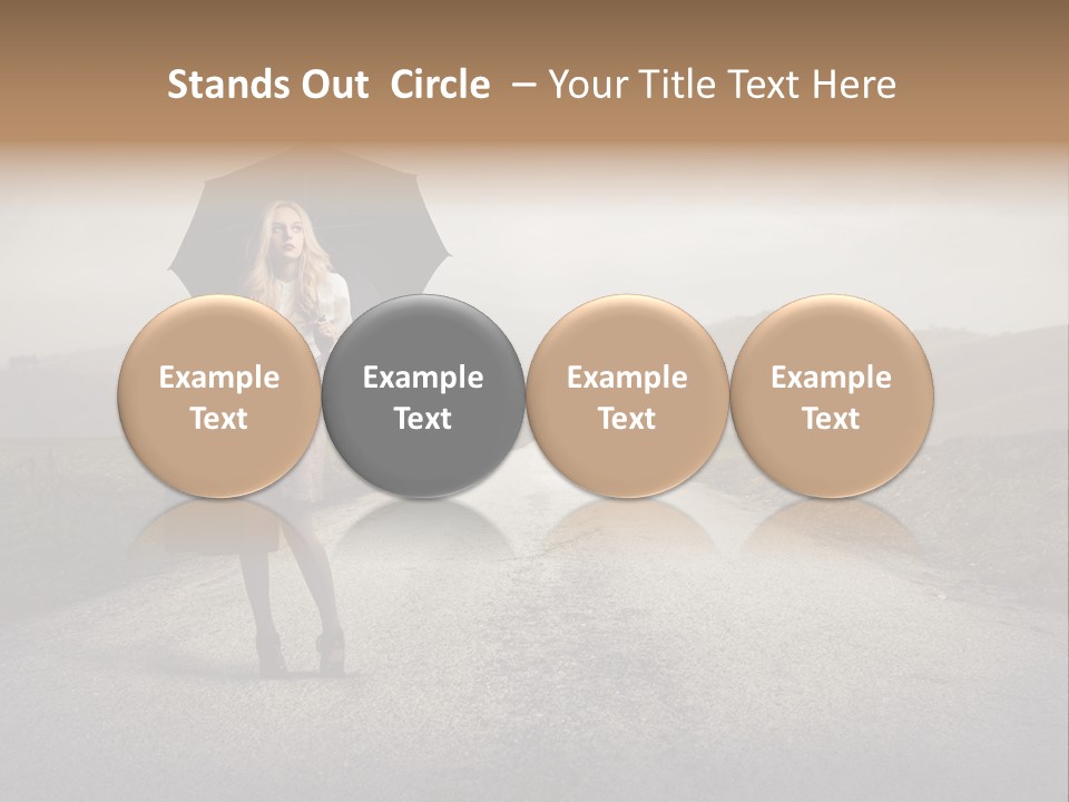 Profile Fashion Look PowerPoint Template