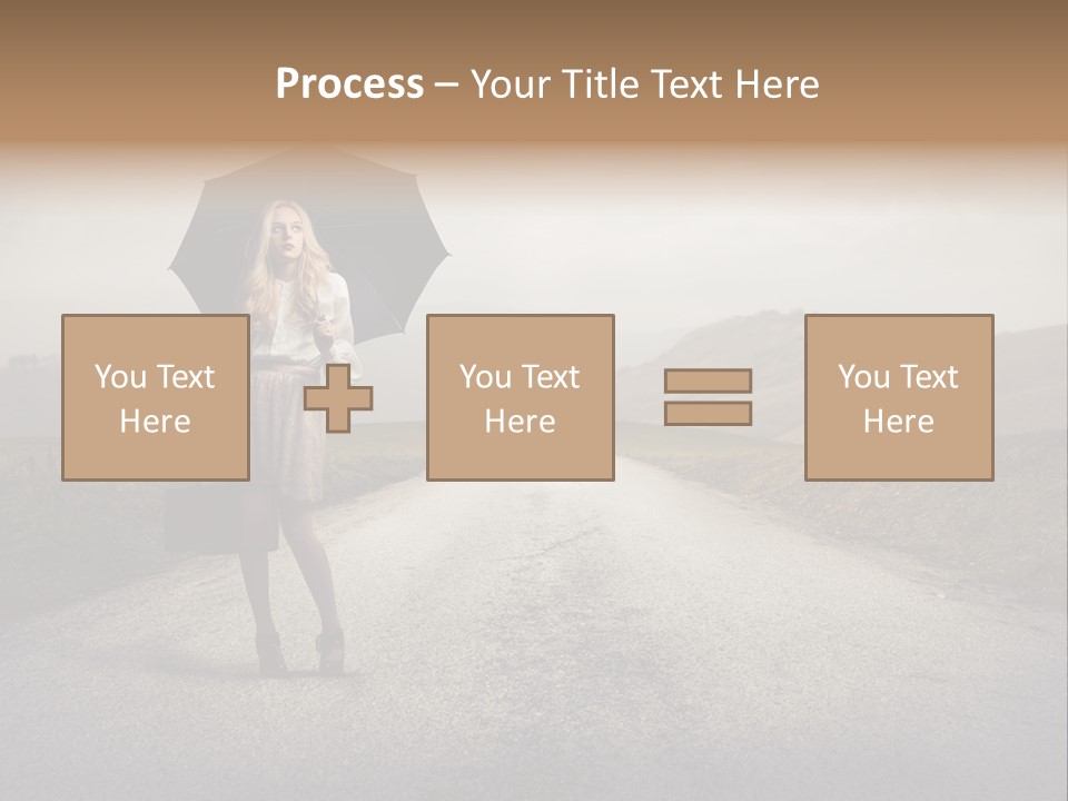 Profile Fashion Look PowerPoint Template