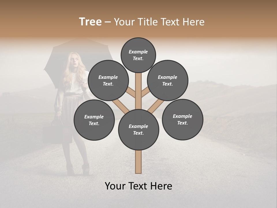 Profile Fashion Look PowerPoint Template