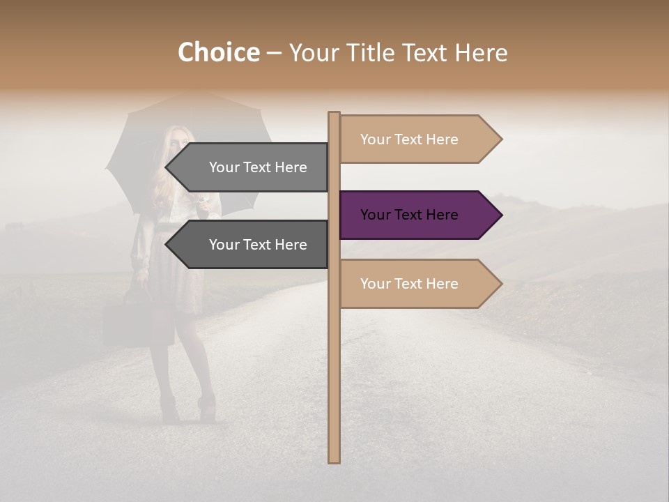 Profile Fashion Look PowerPoint Template