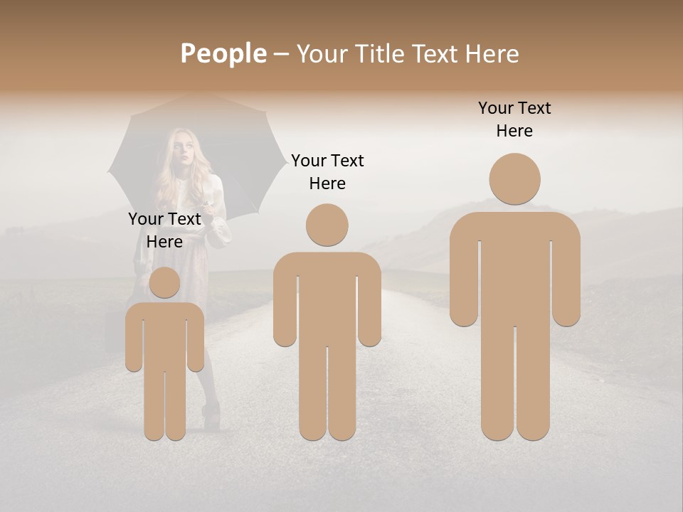 Profile Fashion Look PowerPoint Template