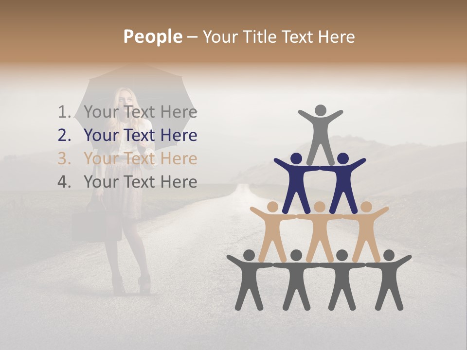 Profile Fashion Look PowerPoint Template