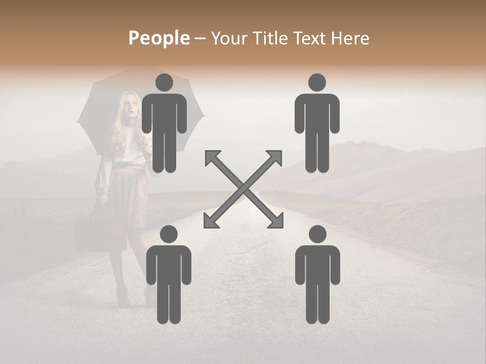 Profile Fashion Look PowerPoint Template